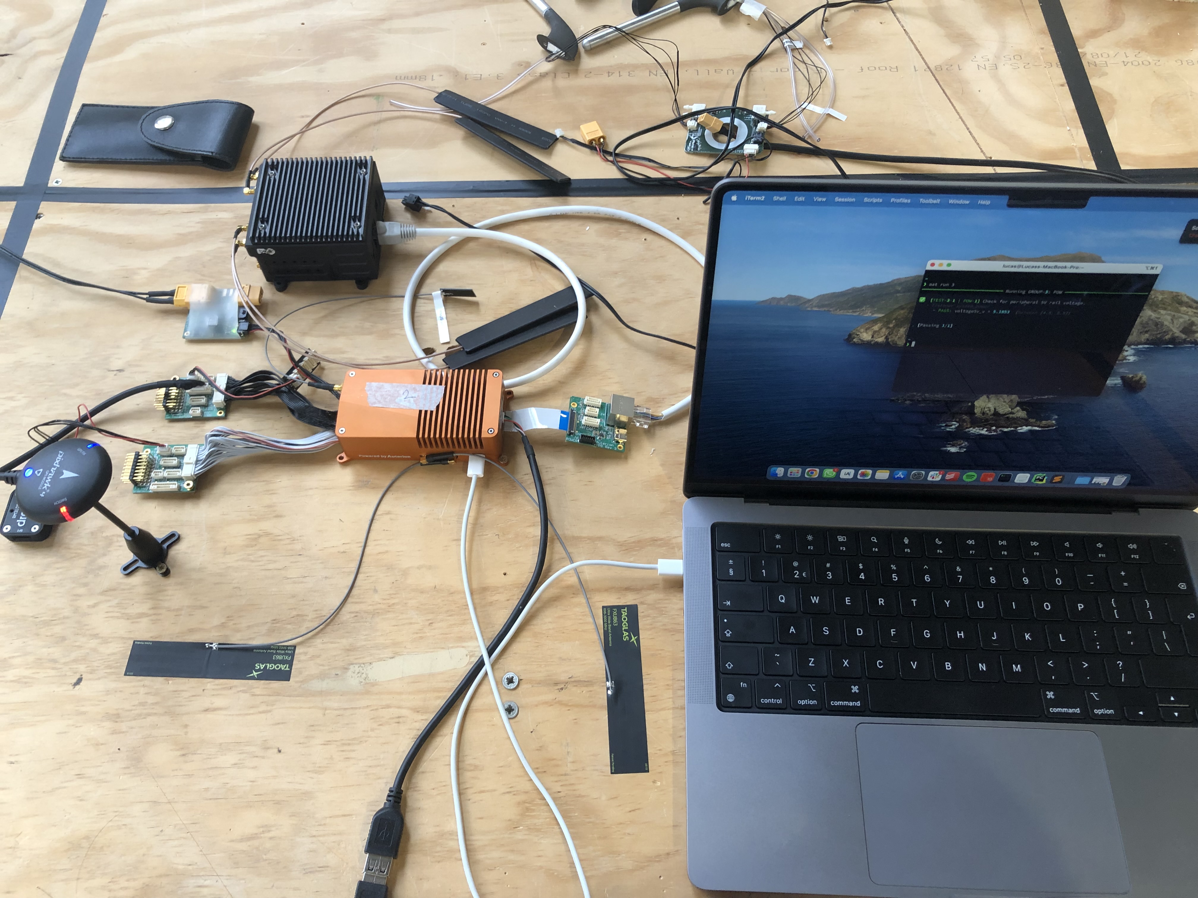 Setup of the drone testing framework